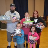 The McConnell family, including Carlee, Joey, and Jordan enjoy the event Friday in the Lemoore Civic Auditorium.